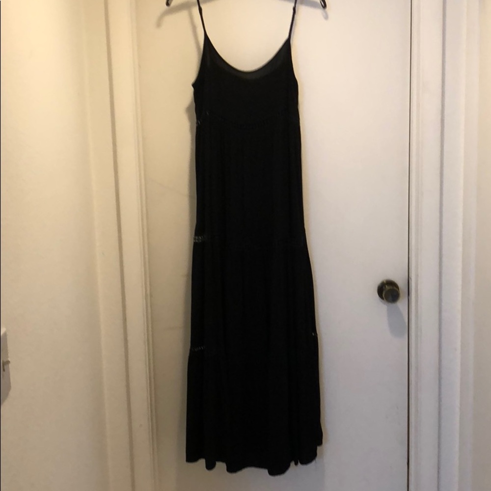 Phaneul black maxi dress